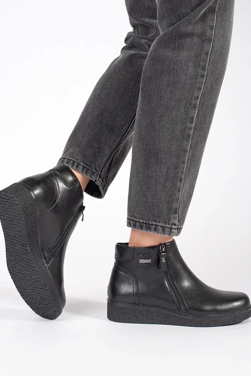 Melni ērti ādas apavi Sergio Leone Melni ērti ādas apavi Sergio Leone