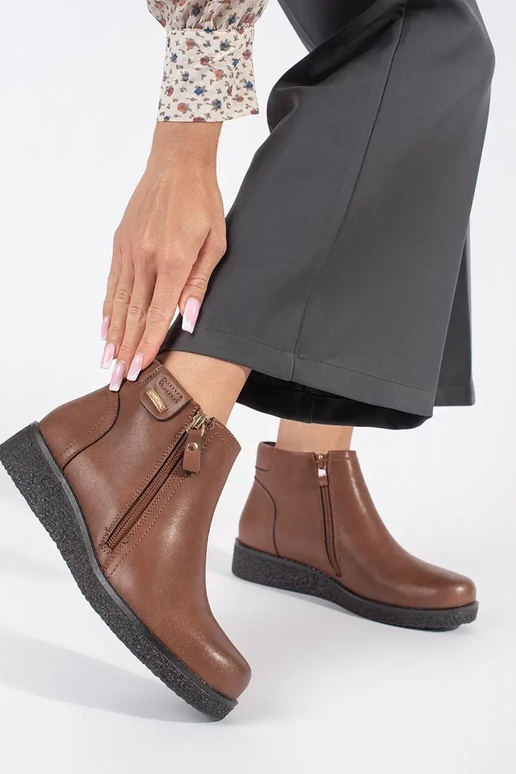 Brūni ādas ērti apavi Sergio Leone Brūni ādas ērti apavi Sergio Leone