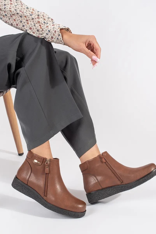 Brūni ādas ērti apavi Sergio Leone Brūni ādas ērti apavi Sergio Leone