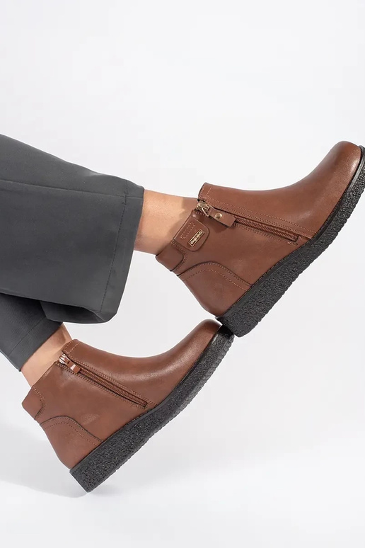 Brūni ādas ērti apavi Sergio Leone Brūni ādas ērti apavi Sergio Leone