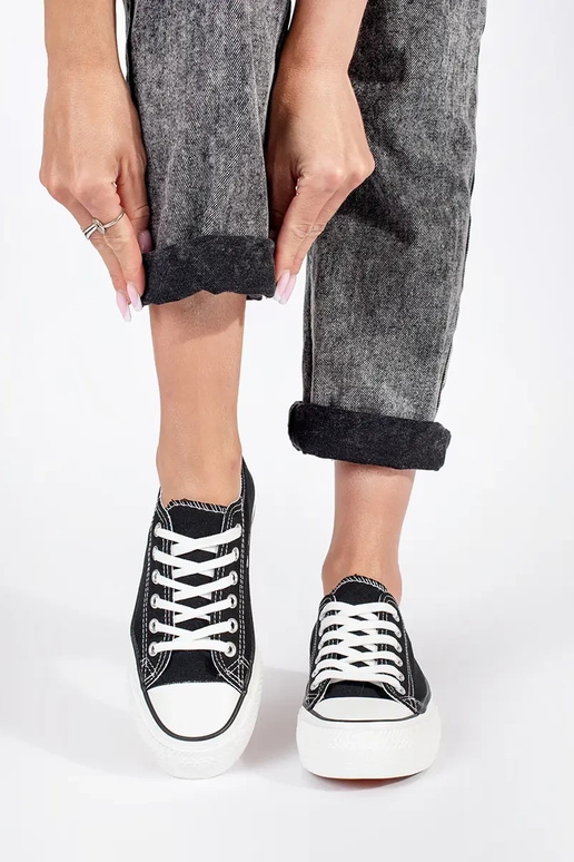 Melnas klasiskās sieviešu mežģīņu...