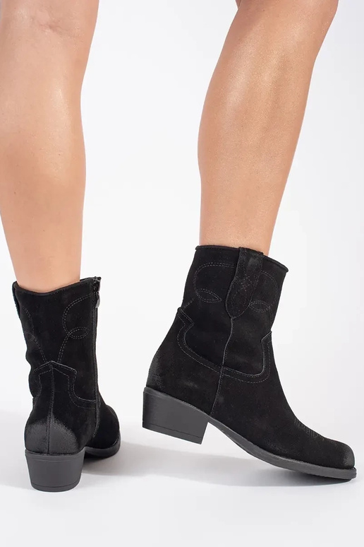 Melni ādas kovboju zābaki Sergio Leone Melni ādas kovboju zābaki Sergio Leone