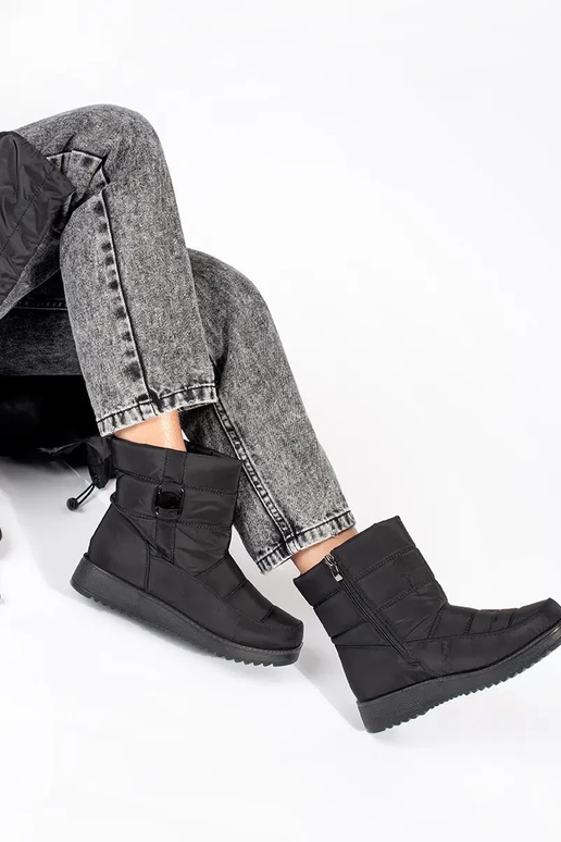 melnas krāsas ērti Sieviešu sniega...