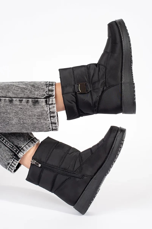 melnas krāsas ērti Sieviešu sniega...