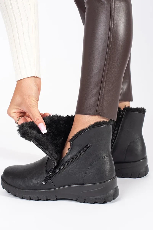 Sieviešu ērti apavi melnā krāsā