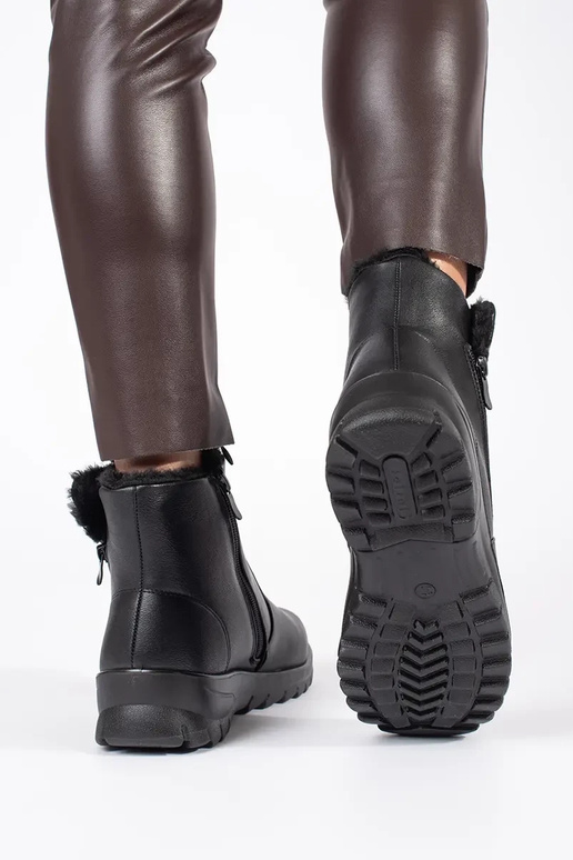 Sieviešu ērti apavi melnā krāsā