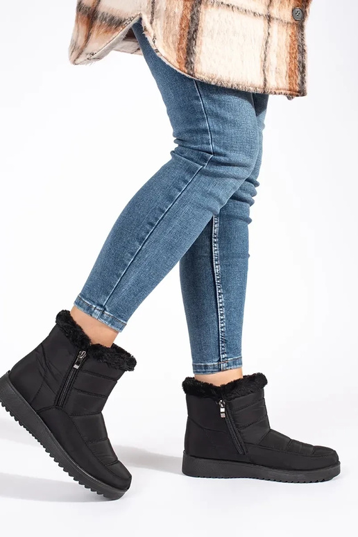 melnas krāsas gaisma Sieviešu sniega...