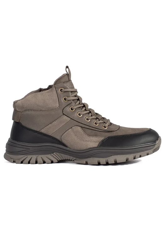 Brūni ziemas trekinga zābaki