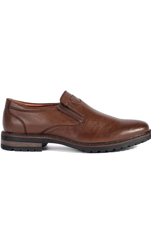 Brūnas kedas ar pogām