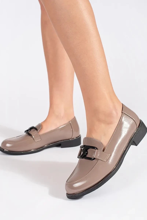 smilšu krāsas mokasīni mokasīni ze...