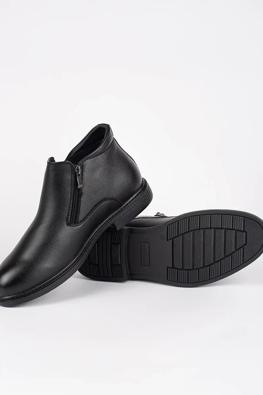 melnas krāsas ziema zābaki Vīriešiem...