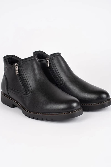 melnas krāsas ziema zābaki... 2