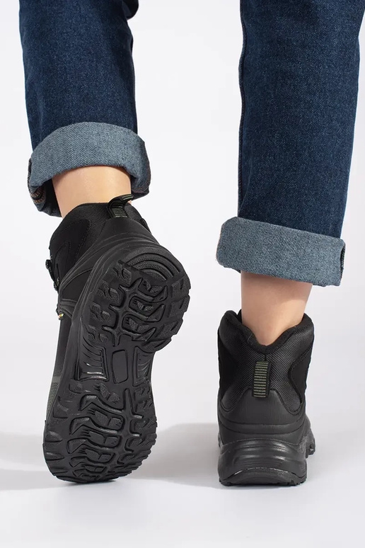 Melns-zaļš Trekinga apavi Melns-zaļš Trekinga apavi