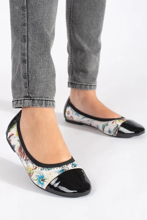 Balerīnas ar lakota izskata purngaliem Balerīnas ar lakota izskata purngaliem