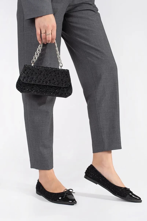 Melnas krāsas maz Soma In cekiny ze...