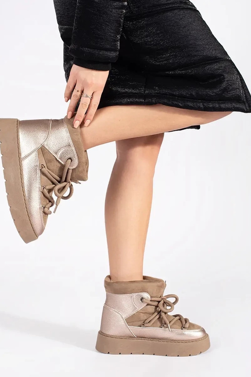 smilšu krāsas mežģīņots Sieviešu...