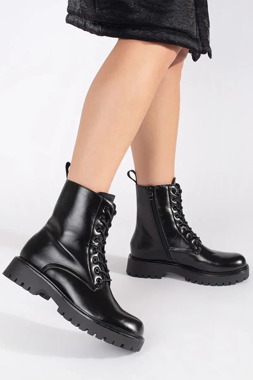 melnas krāsas zābaki zābaki gluda...