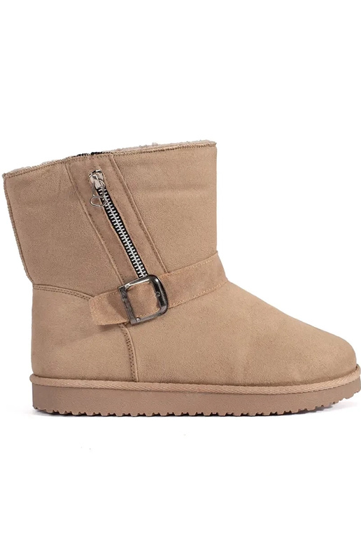 Ziloņkaula krāsas sieviešu sniega...