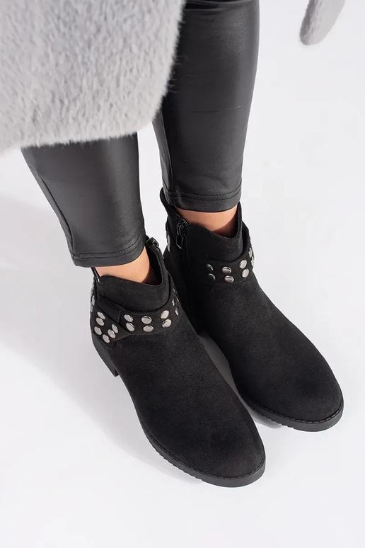 No zamša izgatavoti zemi sieviešu apavi