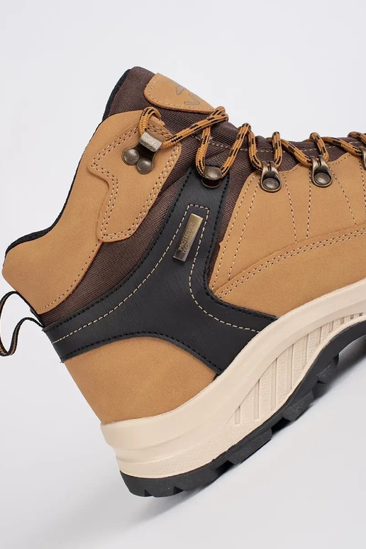 Brūnas vīriešu siltās pārgājienu kurpes Brūnas vīriešu siltās pārgājienu kurpes