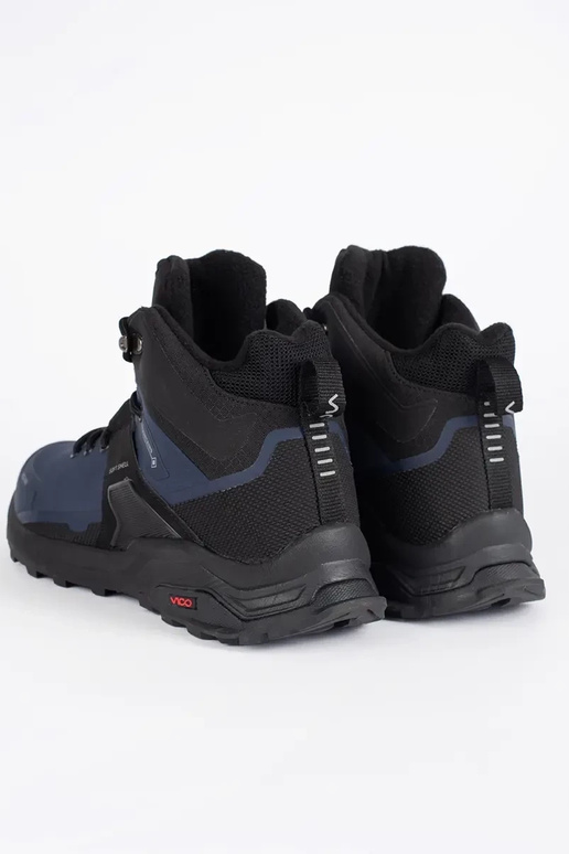 Melnas un zilas vīriešu trekinga kurpes Melnas un zilas vīriešu trekinga kurpes