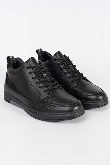 Melnas vīriešu siltās kurpes 2