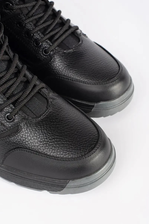 Augsti vīriešu siltie zābaki