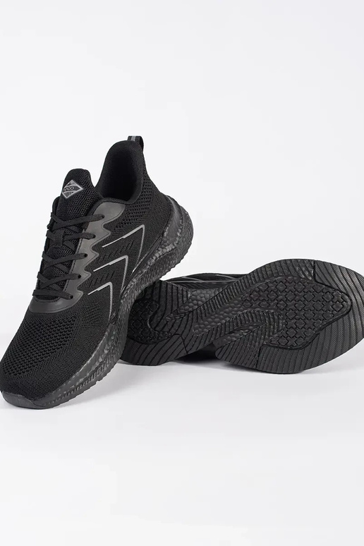 Melnas vīriešu sporta kurpes Melnas vīriešu sporta kurpes