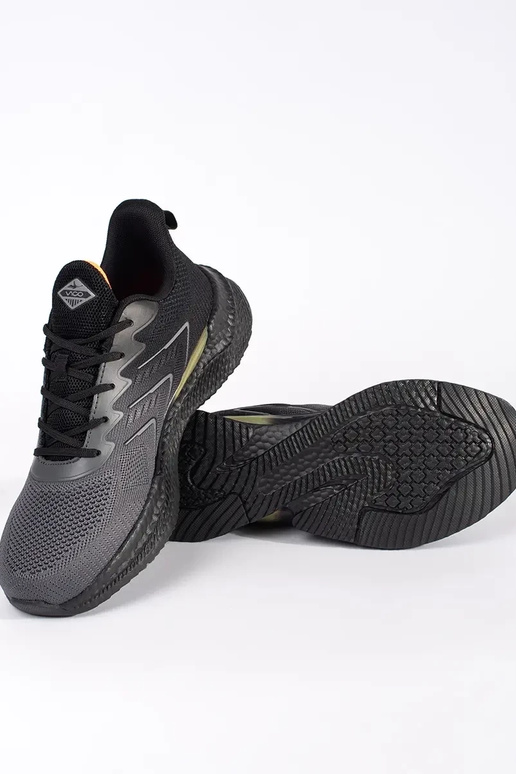 Pelēki melnas vīriešu sporta kurpes Pelēki melnas vīriešu sporta kurpes