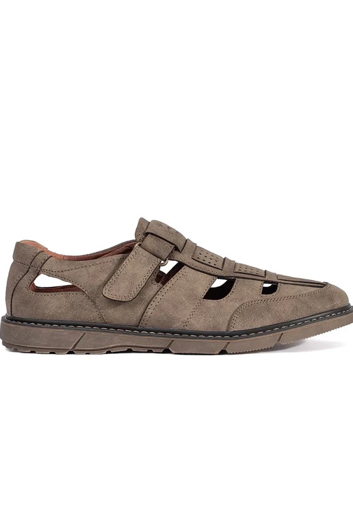 Melna krāsa vīriešu sandales