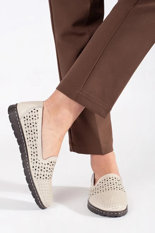 Melna krāsa mokasīni no zamša uz...