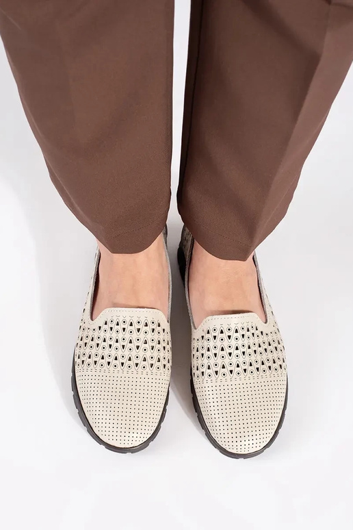 Melna krāsa mokasīni no zamša uz...