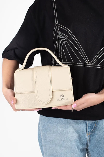 Gaiši brūna maza somiņa ar... 2