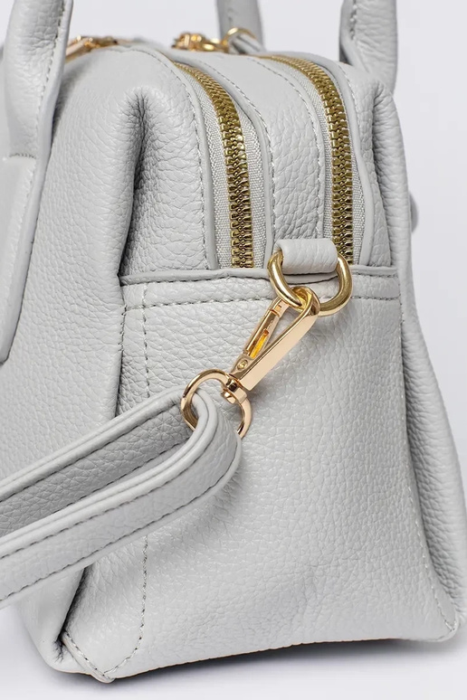 Pelēka sieviešu rokassoma