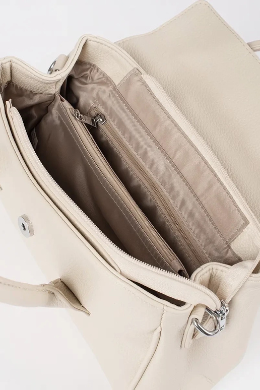 Balta sieviešu soma ar siksniņām