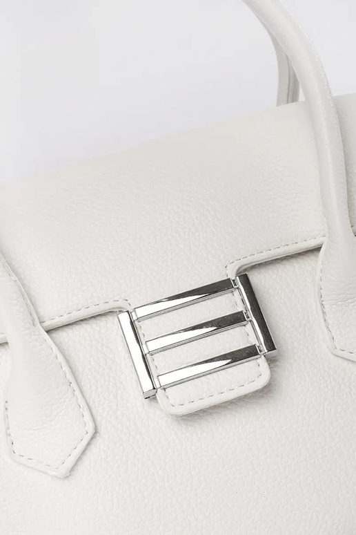 Pelēka sieviešu soma ar siksniņām