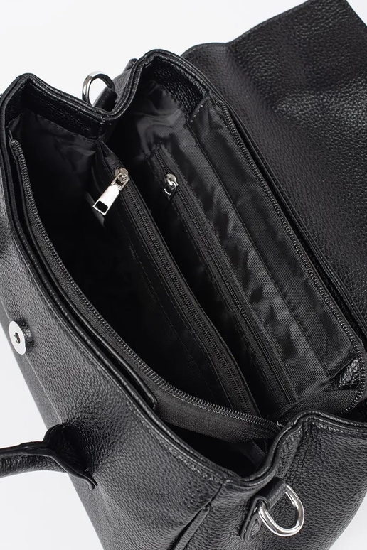 Melna sieviešu soma ar siksniņām