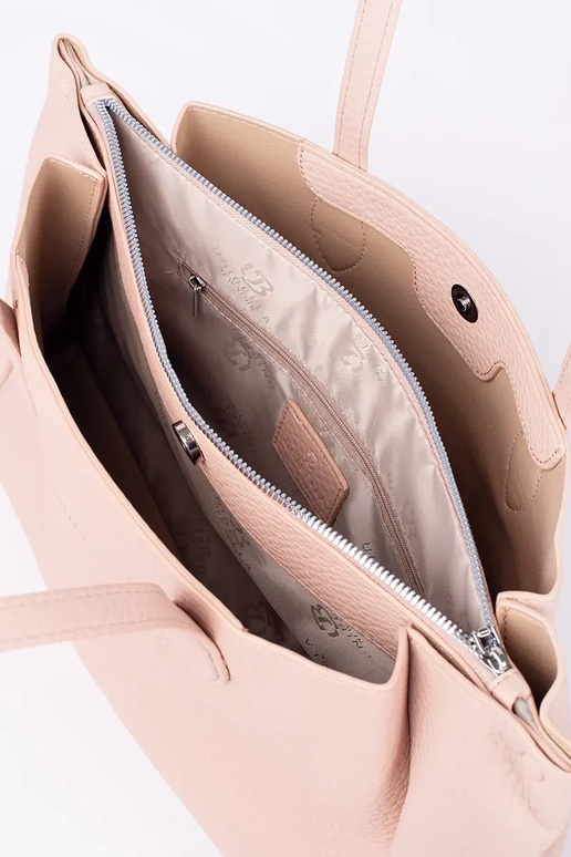 rozā rokassoma eko ādas