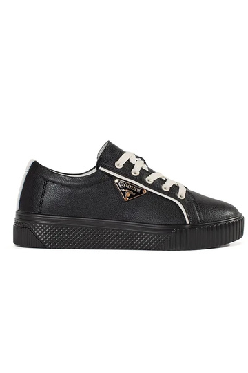 Ādas melnas sneakers modeļa...