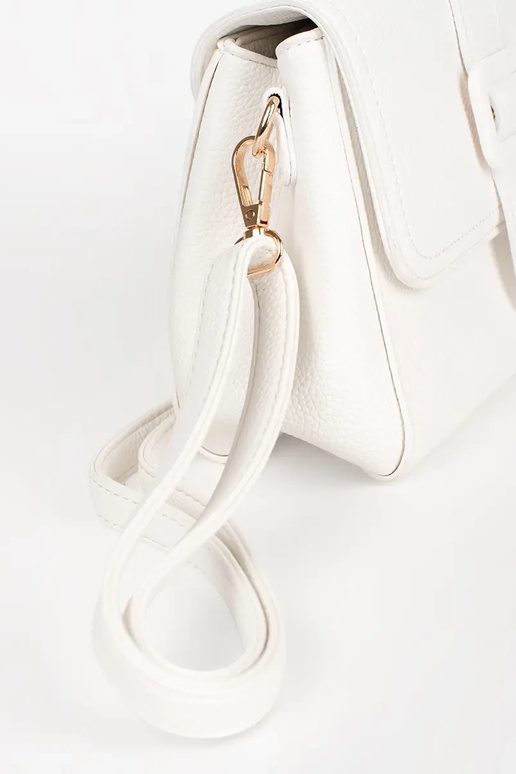 Balta maza soma ar zelta elementiem