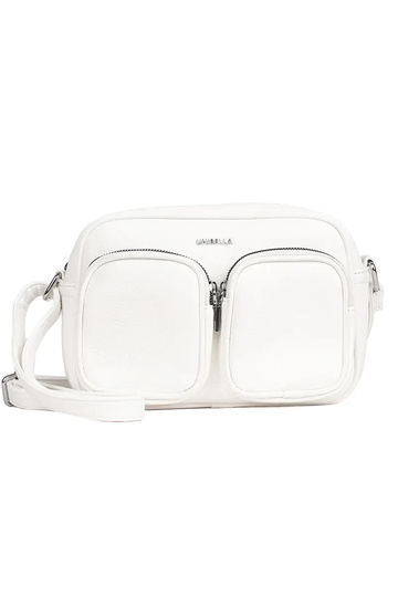 Balta maza rokassoma ar...