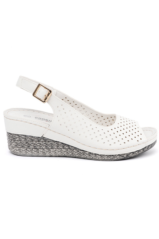 Baltas krāsas caurspīdīgie sānali