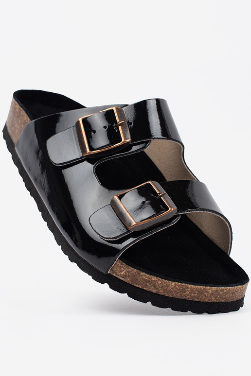 Melnas plakanas čības Melnas plakanas čības