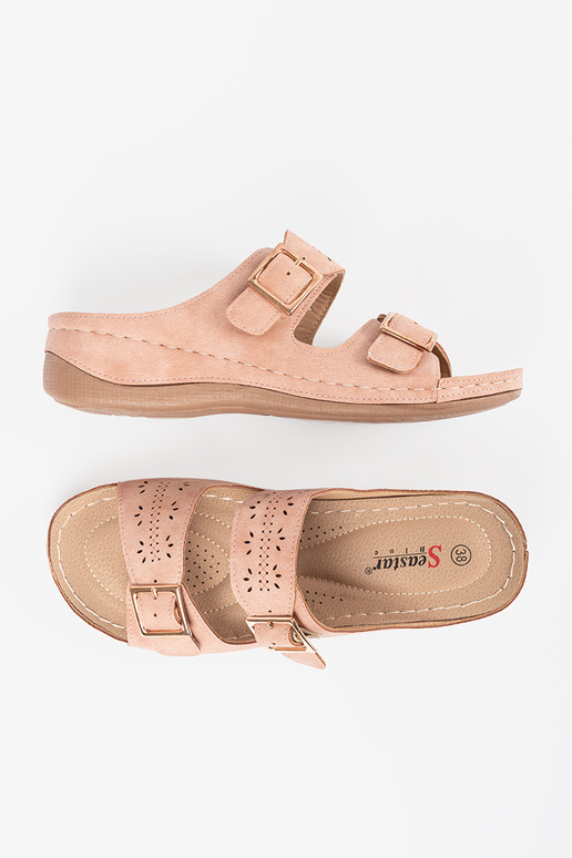 Sandalīši uz zemas platformas ar...