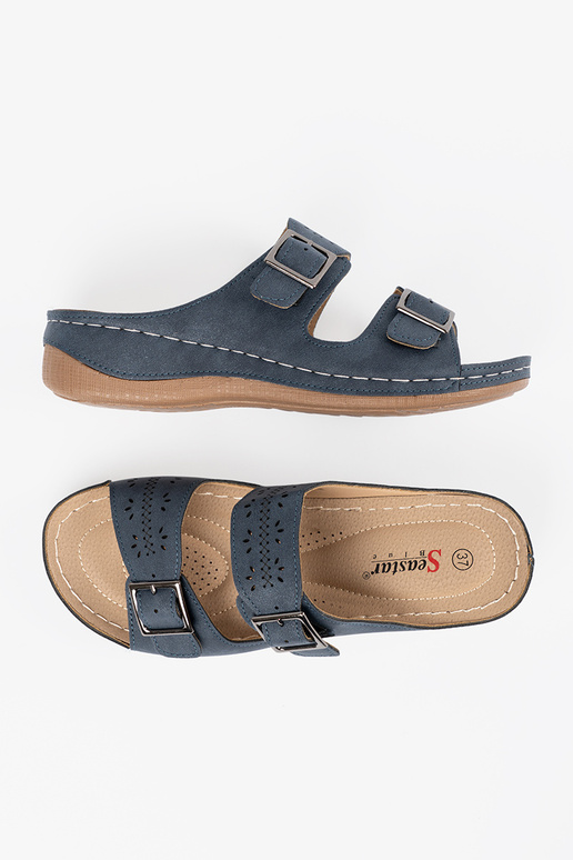 Sandalīši uz zemas platformas ar...