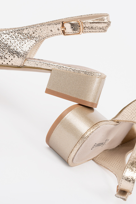 Zelta krāsas caurumiņu sieviešu...