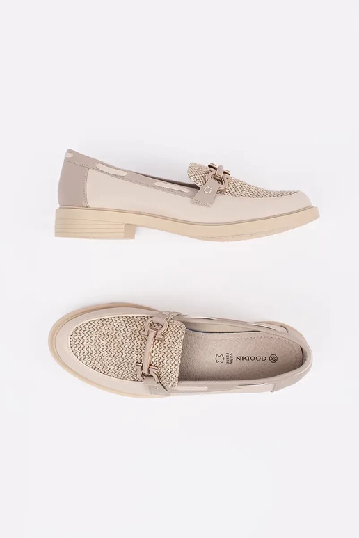 ziloņa kaula krāsas mokasīni ar ādas... ziloņa kaula krāsas mokasīni ar ādas...