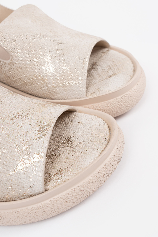 Smēru krāsas ērti sandales sievietēm