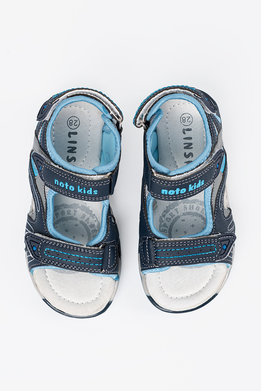 Tumši zili zēnu sandales