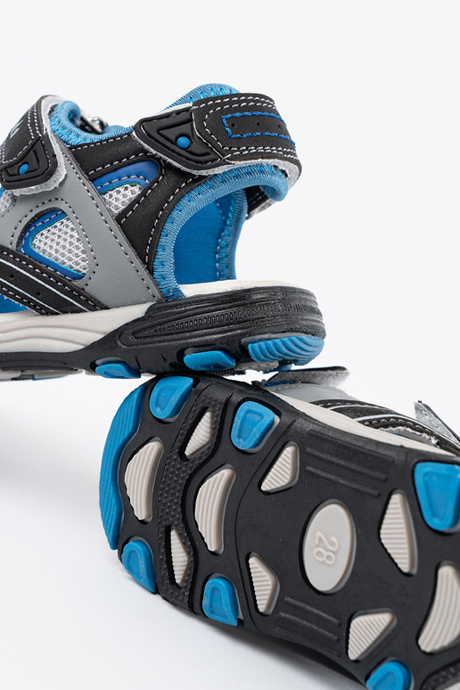 Melni zēnu sandales